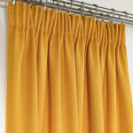 Markizeta kardin, 140x250 cm, kollane