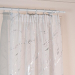 Markizeta kardin Marma, 140x250 cm, valge
