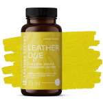 V&auml;rv mokale, nubukile, aniliinkollane 75ml Leather Expert nahav&auml;rv LE-21-D75LYL