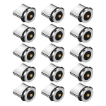 15tk USB C magnetiline adapter alumiiniumist 360 kraadi p&ouml;&ouml;rlev kaabli&uuml;hendus&uuml;hendus
