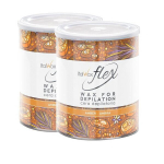 Vaha depilatsiooniks Italwax TIN LIPO WAX FLEX Amber, 800g x2