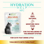 Almo Nature HFC Hydration Help, tuunikalapuljong tuunikalafileega, 24x50g