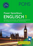 PONS Power-Sprachkurs Englisch 1: Intensivkurs f&uuml;r Erwachsene - effizient und selbst&auml;ndig lernen, PONS Power-Sprachkurs Englisch 1: Intensivkurs f&uuml;r Erwachsene - effizient und selbst&auml;ndig lernen