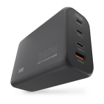 Newell Gan 240w laadija: 3xusb-c, 1xusb-a, Pd 3.1, Pilka