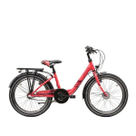 Laste jalgratas S&acute;COOL Wave Steel LTD, 20" korall/punane
