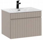 Vannitoakapp valamuga, hingedega, kasmiir ICONIC 60 x 46 x 46 cm