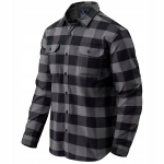 Meeste flanells&auml;rk ruuduline Helikon-Tex GREYMAN, True Grey Check