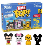 Figuuride komplekt Funko Bitty POP! Minnie, Miki, Pluuto, Disney Minnie Hiir, Miki, Pluuto 4 tk