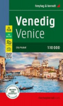 Venedig, Stadtplan 1:10.000, freytag & berndt: City Pocket, Innenstadtplan, wasserfest und rei&szlig;fest, Venedig, Stadtplan 1:10.000, freytag & berndt: City Pocket, Innenstadtplan, wasserfest und rei&szlig;fest