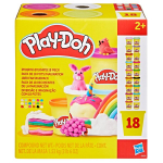 Play-Doh 18 potid imaginaatsioon, loominguline tegevus laste modelleerimisse, alates 2. eluaastast