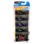 Hot Wheels F-1 JGF58 autode komplekt, 5 tk.