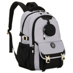 Keskmine seljakott unisex peterson, hall-must