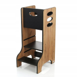 Montessori torn lastele, pruun - must