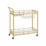 Teenindusvanker, VASAGLE LRC090A03, 80x38x77.5 cm, Kuldne