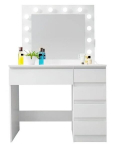 Kosmeetikalaud, Fluxar home, DR-1062, valge