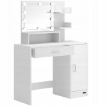 Kosmeetikalaud, Fluxar home, DR-1068, valge