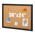 Korktahvel 60x90 cm klambriga raamiga
