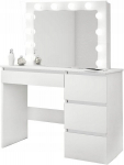 Kosmeetikalaud, Fluxar home, DR-1126, valge