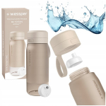 Wessper komplekt tritan pudel beež 0.5L + pudelifiltri padrun