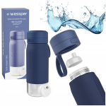 Sinine filterpudel + Wessper padrun 0,5L veepudel koos filtriga