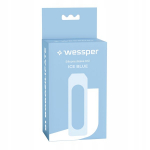 Wessper B1 borsilikaatklaasist pudel 0,5l j&auml;&auml;sinise v&auml;rvusega karbis