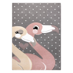 Hakano laste vaip Tinies Flamingos 80x150 cm