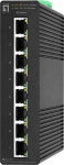 LevelOne IGS-2108 Hallatav L2 Gigabit Ethernet L&uuml;liti, 8-Port, Must, DC Toide