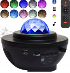 Happy People Andy laste lamp &ndash; t&auml;histaeva projektor Bluetoothiga