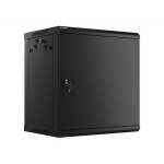 Seine riiul - LANBERG - WF01-6412-00B - 12U - Metall - Musta