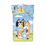 Voodipesukomplekt Bluey Happy Family, 140&times;200, 2 osa