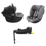 2 turvatooli komplekt Kinderkraft Endura Safe I-Lite 3in1, 0-36 kg, grey