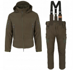 Kost&uuml;&uuml;m BARS DUSPO Camouflage Olive XL, veekindel