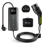 JUNSUN t&uuml;&uuml;p 2 laadimiskaabel Schuko 3,5 kW 6-16A 5M EV mobiilne seinakarp elektriauto laadija GREY