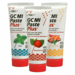 Fluoriidiga hambapasta GC Mi Paste Plus Recaldent, maasika, tutti-frutti, m&uuml;ndimaitseline, 35 ml, 3 tk.