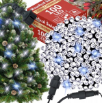 Happy people andy &ndash; K&uuml;lmvalge 100LED v&auml;lisvalgustuse girland, 8 m, flash