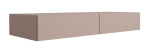Magamistoa m&ouml;&ouml;bel, 3XE LIVING, seinakinnitusega meigilaud kahe sahtliga, karamell, 100 x 40 x 16 cm, 1 tk.