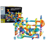 Konstruktor Lean Toys Light Magnetic Blocks, 110 tk