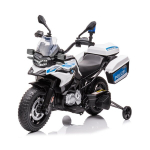 Laste &uuml;hekohaline elektriline politseimootorratas BMW F850 GS, must