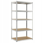 Metallist hoiuriiul 200x100x50cm, 5 riiulit, 1000kg koormus