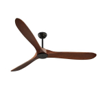 182 cm puidust labadega laeventilaator