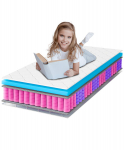 Madrats 80x200 taskuga, antihallergeenne 14 cm, katega H3 Borys Kids