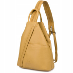 Beltimore&reg; kollane nahast seljakott naistele &ndash; Itaalia elegants
