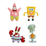 Miniatuursed Jada Sponge Bob figuurid, 4 tk.