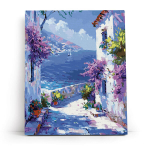 Numbritega maalimise komplekt 40x50 cm, Vahemere unistus, varvikas, MG2514e