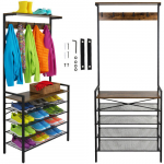 Eraldiseisev kingariiul riidekonksudega 189 cm