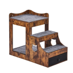 Lemmikloomavoodi trepi ja panipaigaga Vevor LT-MKT01, 830x450x675 mm, pruun