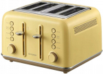 R&ouml;ster BUYDEEM 4 viiluga r&ouml;ster, mudel DT640E, v&auml;rv Mellow Yellow, EL, BUYDEEM 4 Slice Toaster, model DT640E, color Mellow Yellow, EU DT640E-MY/EU