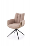 2 tooli komplekt Halmar K579, pruun/must