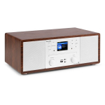 Audizio Avola Interneti-raadio CD/BT/DAB+/ Valge