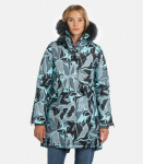 Naiste parka VIVIAN, j&auml;&auml;sinine mustriga L